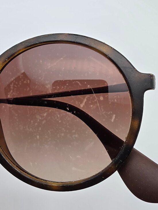 Ray-Ban RB4222 865/13 Matte Havana Frame Brown Gradient Lens Sunglasses Italy main image 4